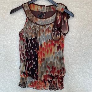 BCX multi-colored Halter top - Small